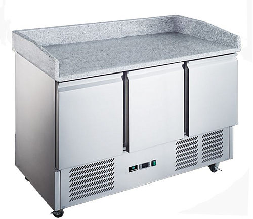 Стол для пиццы Hurakan HKN-PZLG3F камень