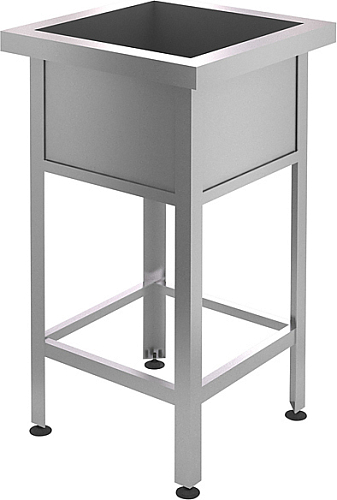 Ванна моечная CRYSPI ВМЦ Э 1 (L=530, S=530, H=850-870, G=300)