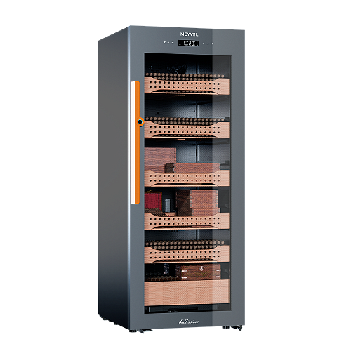Шкаф для сигар MEYVEL MC-200BK (PRO)