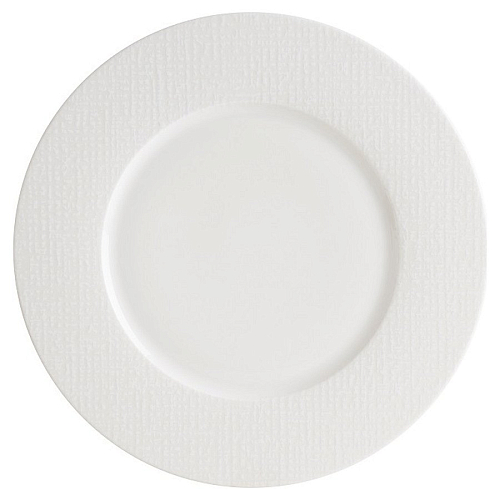 Тарелка d=320 мм. Белый Пэтч, форма Нит Bonna /1/6/516/ ОСЕНЬ