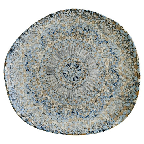 Тарелка d=290 мм. Мозаик, форма Ваго Bonna /1/6/396/