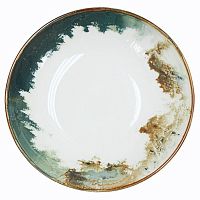 Тарелка d=250 мм. глубокая 1300 мл. Футура, форма Банкет Bonna /1/6/432/ ОСЕНЬ