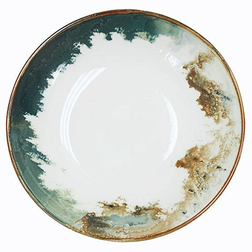 Тарелка d=250 мм. глубокая 1300 мл. Футура, форма Банкет Bonna /1/6/432/ ОСЕНЬ