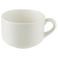 Чашка 280 мл. чайная d=92 мм. h=65 мм. штабелируемая Ривус (блюдце 74669), форма Банкет/1/6/1056/ ОСЕНЬ