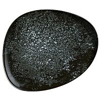 Тарелка d=240 мм. Черный Космос, форма Ваго Bonna /1/12/