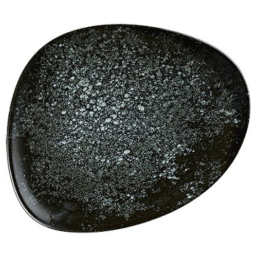 Тарелка d=240 мм. Черный Космос, форма Ваго Bonna /1/12/