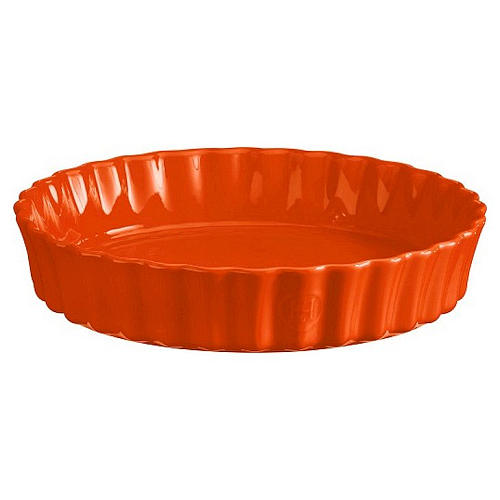 Форма для запекания 2000 мл. d=290 мм. h=55 мм. оранжевая керам Emile Henry /1/3/