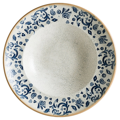 Тарелка d=270 мм. глубокая 450 мл. Виенто форма Гурмэ Bonna /1/6/408/ ОСЕНЬ