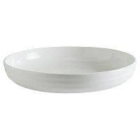 Тарелка d=250 мм. глубокая 1520 мл. h=45 мм. с бортом Белый, форма Потт 2 Чойс Bonna Bonna /1/6/