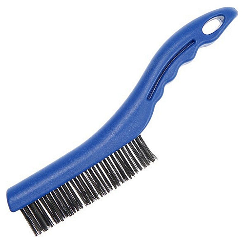 Щетка для гриля 26 см. со стальной щетиной, пластик MGprof /1/120/