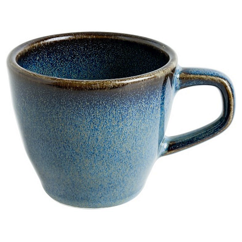 Чашка 70 мл. кофейная d=64 мм. h=53 мм. Оушн Хало (блюдце 74413) широкая полоска Bonna /1/6/1602/