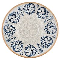 Тарелка d=190 мм. подстановочная Виенто (салатник 71227), форма Гурмэ Bonna /1/12/1560/ ОСЕНЬ