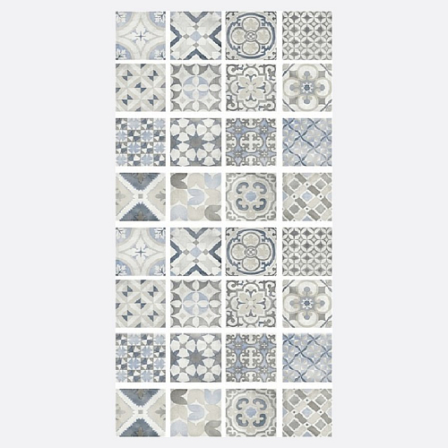 Плитка для подставки фуршетной 20*20 см. Gres Riberia Abert (подставка 73501,73500,73502,73503) /1/