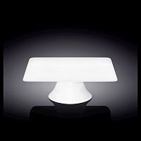 Подставка для торта квадрат 25,5*25,5 см. h=9 см. фарфор Wilmax /1/8/