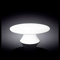 Подставка для торта d=250 мм. h=90 мм. на ножке фарфор Wilmax /1/8/