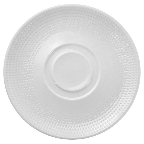 Тарелка d=190 мм. подстановочная Белый Пьюре Дот (салатник 74212), форма Гурмэ Bonna /1/12/1560/