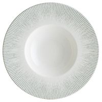 Тарелка d=240 мм. глубокая 270 мл. h=47 мм. Ирис Серый, форма Банкет Bonna /1/12/ ОСЕНЬ