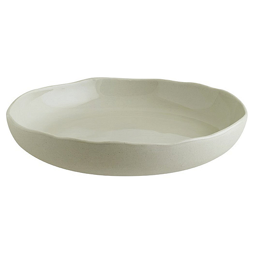 Тарелка d=200 мм. Оливковый, форма Крафт волнистый край Bonna /1/6/