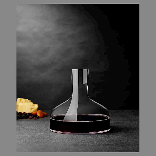 Декантер 1,5 л. d=54 мм. h=205 мм. хрустальное стекло Кристаллин Турция /1/