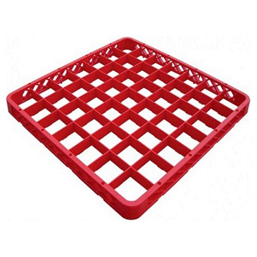 Надстройка для кассеты (71701) 500*510*40 мм. 49 ячеек 65*65*40 мм. красная п/п Tribeca /1/6/