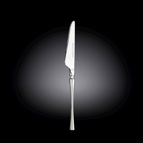 Нож для стейка Дива 18/10 3,5 мм 22,5 см. Wilmax /24/144/