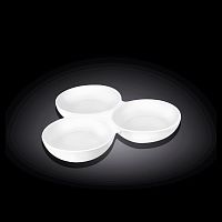 Менажница 3-х секционная 255 мм. Wilmax /4/24/