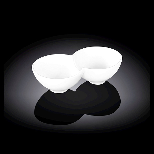 Емкость для закусок 18*9,5*5 см. 150/150 мл. Wilmax /6/48/