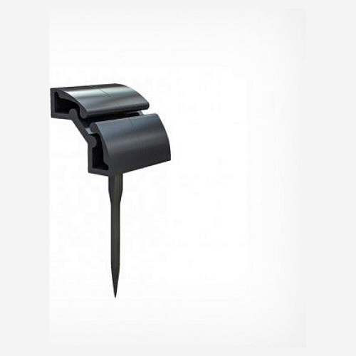 Держатель для ценников и табличек h=5 см. черный пластиковый на иголке /1/