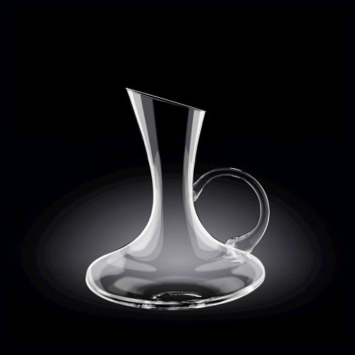 Декантер 1,5 л. d=90/195 мм. h=240 мм. хрустальное стекло Стелла Wilmax /1/8/