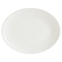 Блюдо овальное 310*240 мм. Белый Редикс, форма Мув Bonna /1/6/582/ ОСЕНЬ