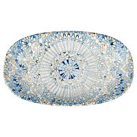 Блюдо овальное 240*140 мм. Мозаик, форма Гурмэ Bonna /1/12/1164/