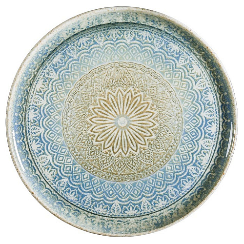 Блюдо для пиццы d=320 мм. Ривус, форма Гурмэ Bonna /1/6/348/ ОСЕНЬ