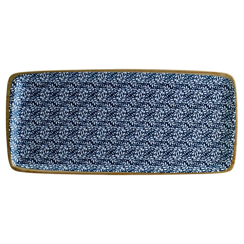 Блюдо прямоугольное 340*160 мм. Калиф Люпин, форма Мув Bonna /1/12/