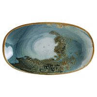 Блюдо овальное 240*140 мм. Футура, форма Гурмэ Bonna /1/12/1164/ ОСЕНЬ