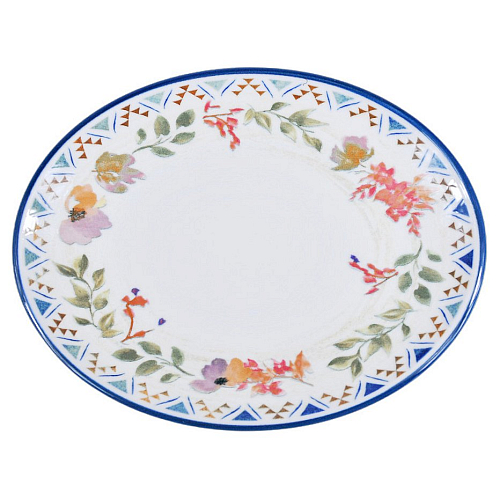 Блюдо овальное 360*280 мм. Спринг, форма Мув Bonna /1/6/348/