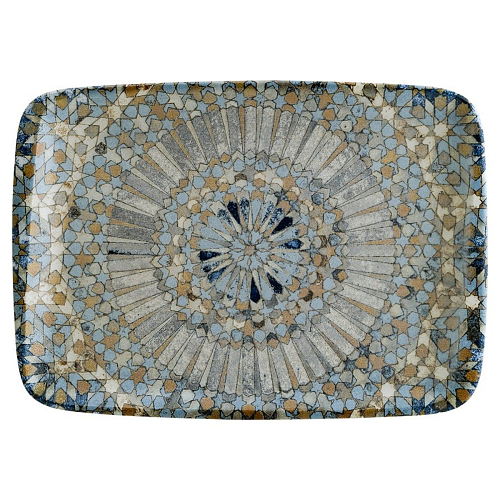 Блюдо прямоугольное 230*160 мм. Мозаик, форма Мув Bonna /1/12/1260/