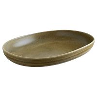 Блюдо овальное 370*240 мм. 2880 мл. с бортом Терра, форма Потт Bonna /1/6/