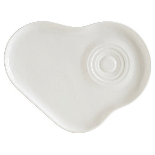 Блюдце 250*190 мм. для завтрака Белый (чашка 68961,68963,68965,68967,68968), форма Каф Bonna /1/6/ ОСЕНЬ