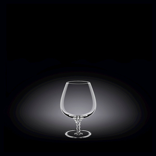 Бокал для бренди 550 мл. d=65 мм. h=150 мм. хрустальное стекло Джулия Wilmax /2/36/