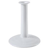 Ваза для цветов h=150 мм. Белый Хало широкая полоска Bonna /1/12/ ОСЕНЬ