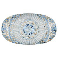 Блюдо овальное 190*110 мм. Мозаик, форма Гурмэ Bonna /1/12/2304/