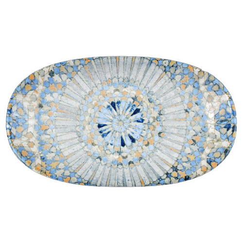 Блюдо овальное 190*110 мм. Мозаик, форма Гурмэ Bonna /1/12/2304/