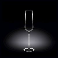 Бокал-флюте 270 мл. d=45 мм. h=270 мм. хрустальное стекло Илона Wilmax /2/24/