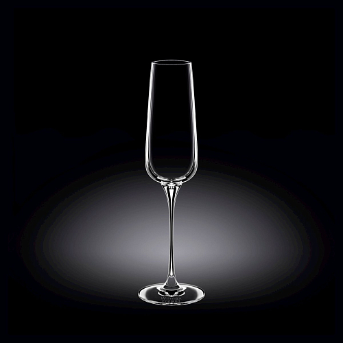 Бокал-флюте 270 мл. d=45 мм. h=270 мм. хрустальное стекло Илона Wilmax /2/24/