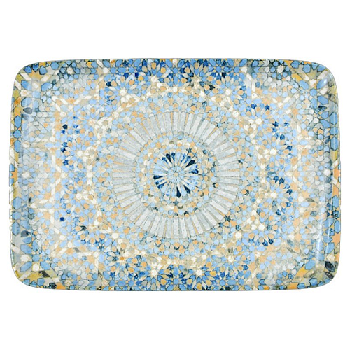 Блюдо прямоугольное 300*210 мм. Мозаик, форма Мув Bonna /1/6/