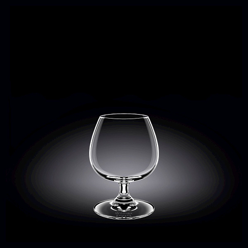 Бокал для бренди 410 мл. d=65 мм. h=125 мм. хрустальное стекло Классик Wilmax /6/48/