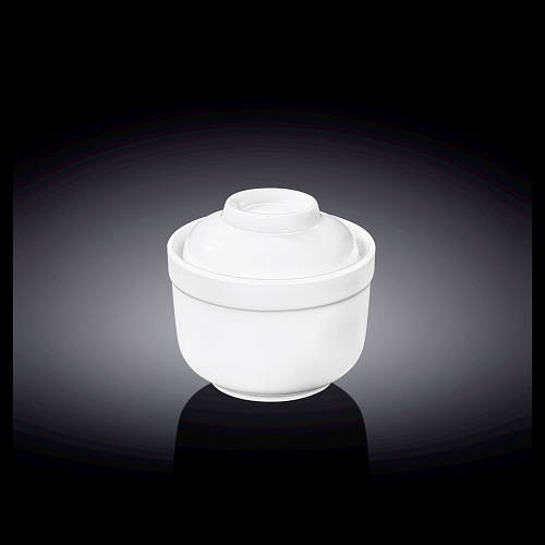 Бульонница 375 мл. d=100 мм. h=70 мм. б/ручек с крышкой Wilmax /6/36/