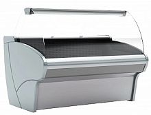 Витрина среднетемпературная Полюс Carboma G110 SM 1,5-1 с боковинами, ВХС-1,5ш G110, 9006,  холодильная