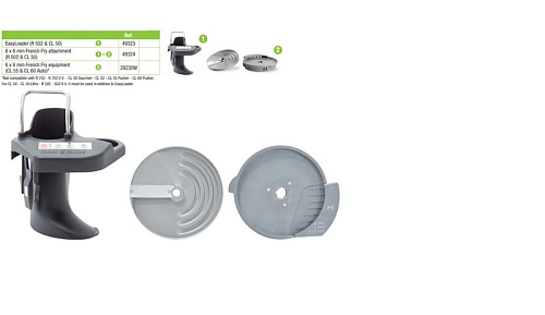 Набор Robot Coupe 49324, для нарезки фри 6x6 мм