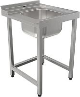 Стол для посудомоечной машины входной КОБОР СПМ/4-60/70/П